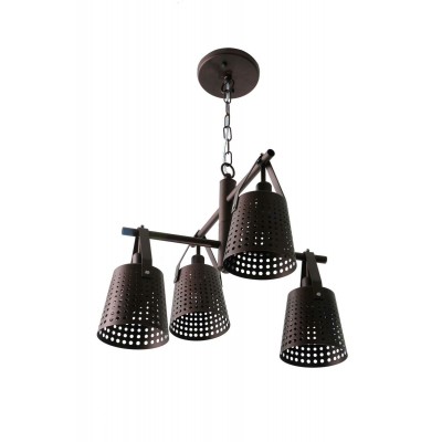 Люстра Sirius Д ТС1823-4 в стиле лофт на 4 плафона Люстра Sirius Д ТС1823-4 в стиле лофт на 4 плафона