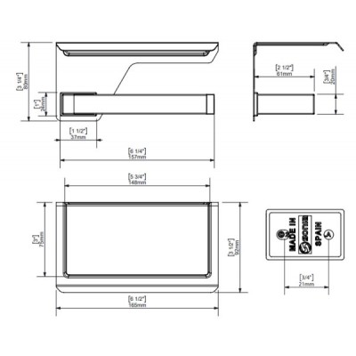 Бумага с полкой SONIA S-CUBE 173938 Бумага с полкой SONIA S-CUBE 173938
