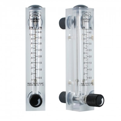 Ротаметр панельного типа с регулировкой LZS FM 0.1-1 GPM ZT