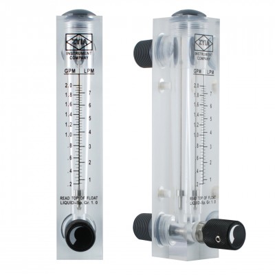 Ротаметр панельного типа с регулировкой LZS FM 0.2-2 GPM ZT