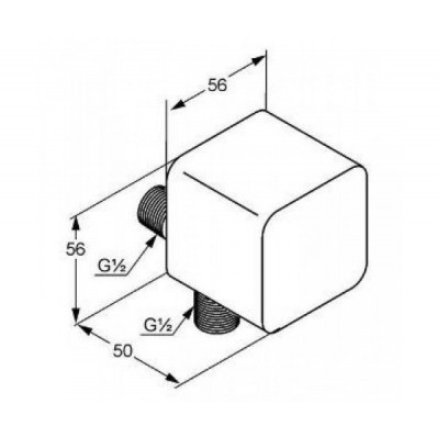 Подключение шланга KLUDI A-QA 655430500