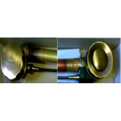 Автоматический слив-перелив для ванны Emmevi бронза 56 см СО1311BR Автоматический слив-перелив для ванны Emmevi бронза 56 см СО1311BR