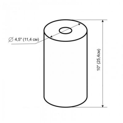 Картридж вспененное полипропиленовое волокно FCPP BB 10" 4 1/2" (1-50 микрон)