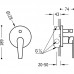 Смеситель для душа Tres CLASS 20518001