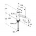 Смеситель для кухни KLUDI ZENTA 389840575