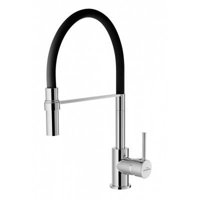 Смеситель для кухни Invena Kameleon BZ-29-L04 черный