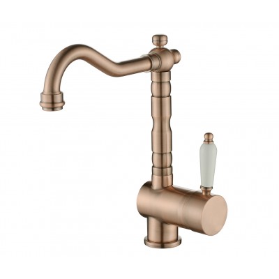 Смеситель кухонный Aquasanita Hera 2473-511, античная медь