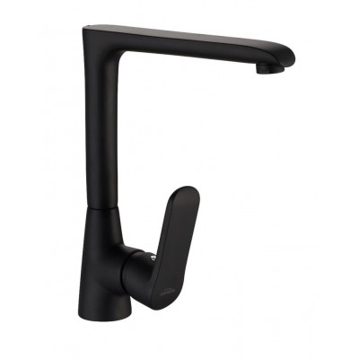 Смеситель для кухни Invena Siros BZ-90-L04, черный