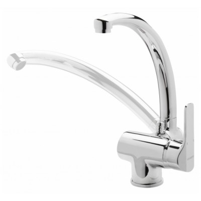 Смеситель для кухни с поворачивающимся и опускающимся изливом GENEBRE К8 (61900284566)
