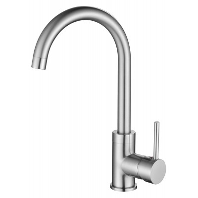 Смеситель кухонный Aquasanita Sabia 5523-002 Nickel, никель