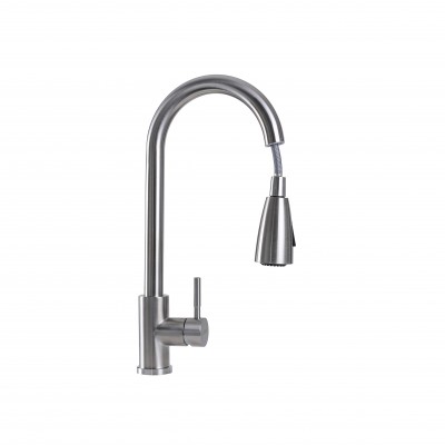 Смеситель с выдвижным изливом Platinum KT 8203 (8614) Смеситель с выдвижным изливом Platinum KT 8203 (8614)