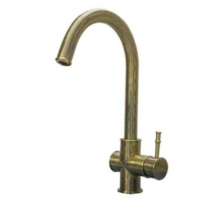 Смеситель кухонный Aquasanita 5523-311 BR decor