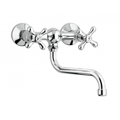 Смеситель для кухни настенный Emmevi DECO classic хром CR12005