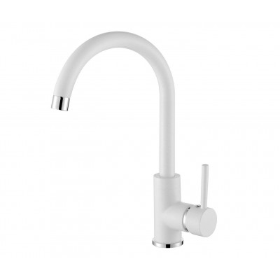 Смеситель кухонный Aquasanita Sabia 5523-710 Alba, белый