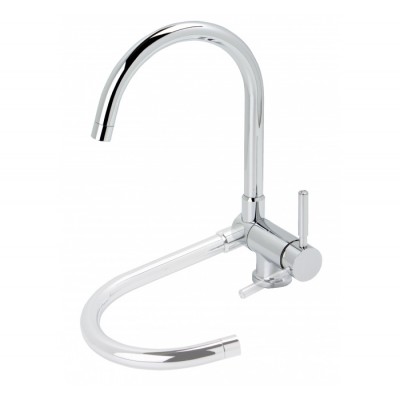Смеситель для кухни с поворачивающимся и опускающимся изливом GENEBRE TAU (65900184566)