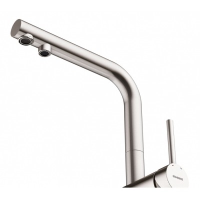 Смеситель для кухни с дополнительным каналом для фильтрованной воды GENEBRE INOX-Osmos (65703 18 60 66)