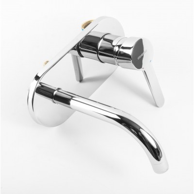 Смеситель для раковины GENEBRE Oslo-16, встраеваемый, носик 16см (65131194566)