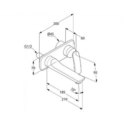 Смеситель для раковины KLUDI BALANCE 522460575 Смеситель для раковины KLUDI BALANCE 522460575