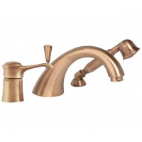 Смеситель для ванны Emmevi TIFFANY BR60120 врезной на 3 отверствия бронза