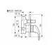Смеситель для ванны Emmevi ANUBIS бронза BR7019R