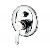 Смеситель для ванны Emmevi PLANET матовый хром встраиваемый SC81019 Смеситель для ванны Emmevi PLANET матовый хром встраиваемый SC81019