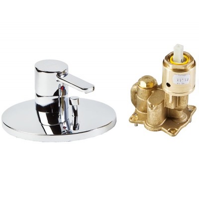 Смеситель с переключателем встраиваемый KLUDI ZENTA 386500575 Смеситель с переключателем встраиваемый KLUDI ZENTA 386500575