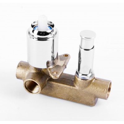 Смеситель для ванны и душа GENEBRE Kenjo, встраеваемый, с переключателем (63116264566)