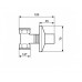 Запорный клапан встраиваемый EMMEVI CO2317CR
