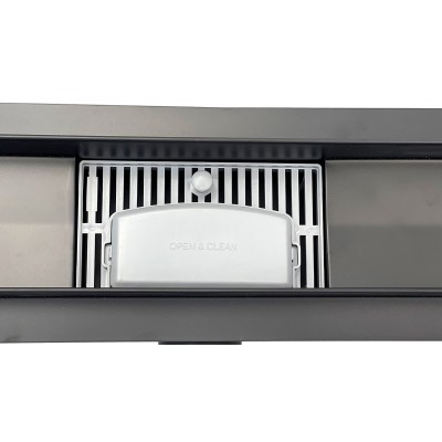 Линейный трап из нержавейки DESIRE Notte Black 600 мм