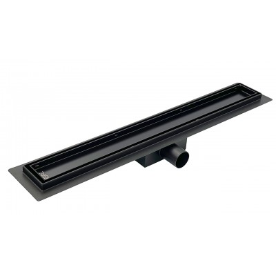 Линейный трап из нержавейки DESIRE Notte Black 600 мм