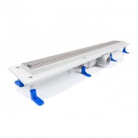 Трап для душа STYRON STY-B-40 Бейсик с полированной решеткой Трап для душа STYRON STY-B-40 Бейсик с полированной решеткой