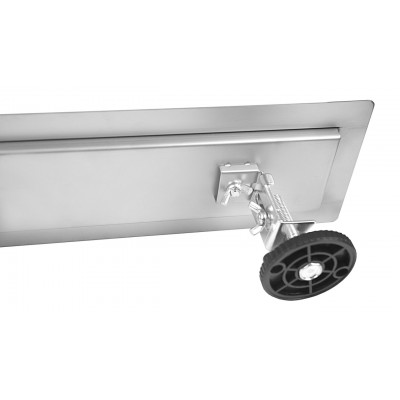 Линейный трап из нержавейки с поворотным сифоном DESIRE Wave 600 мм