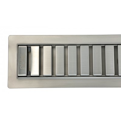 Линейный трап из нержавейки с поворотным сифоном DESIRE Divina 700 мм