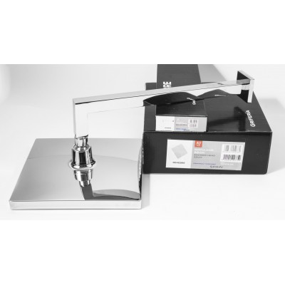 Верхний душ с держателем GENEBRE Ke35cube (R6311226+B6311326)