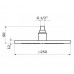Верхняя лейка 25х25 см GRB SHOWER HEADS 05020031 Верхняя лейка 25х25 см GRB SHOWER HEADS 05020031