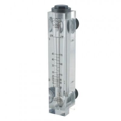 Ротаметр панельного типа FM 5-45 GPM 1" (LPM 20-170л/мин)