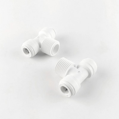 Фитинг 1802-D Т-образный (трубка 3/8 - резьба 1/2 - трубка 3/8)