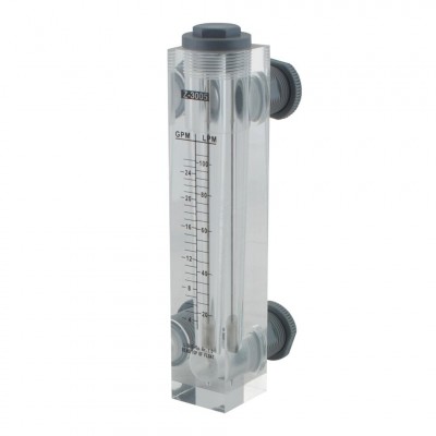 Ротаметр панельного типа FM 4-24 GPM (LPM 10-100 л/мин) 1"