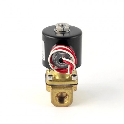 Нормально закрытый клапан прямого действия 3/8 Sanlixin 2W100-10C EPDM DC24v 0-7 bar