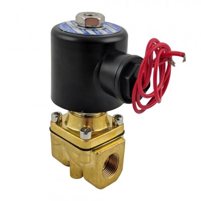 Нормально закрытый клапан прямого действия 3/8 Sanlixin 2W-100-10C EPDM AC220v 0-7 bar