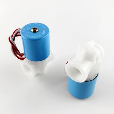 Соленоидный клапан SLC-2 (1/4 24 V DC (ESV-01-24) Нормально закрытый прямого действия 1/4 Sanlixin резьбовой