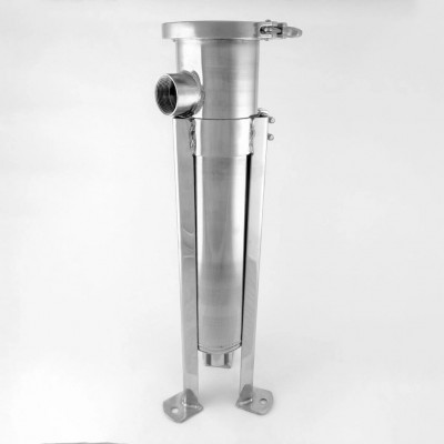 Фильтр высокой производительности механической фильтрации мешочного типа BFH-4 хомут (резьба 1,5 дюйм) Фильтр высокой производительности механической фильтрации мешочного типа BFH-4 хомут (резьба 1,5 дюйм)