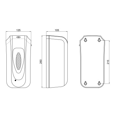 Дезинфектор Qtap Dezinfektor DZ600WP