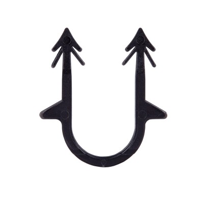 Скоба якорная Icma (UA) для пола, черная Скоба якорная Icma (UA) для пола, черная