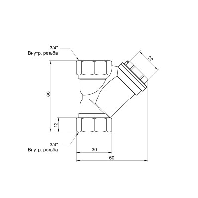 Фильтр SD Plus 3/4" SD124W20