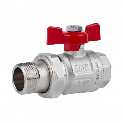 Кран шаровой "Американка" Icma 3/4" прямой №347 Кран шаровой "Американка" Icma 3/4" прямой №347