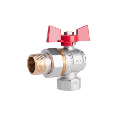 Кран шаровой "Американка" SD Plus 3/4" ВН угловой SD222NW20PN40 Кран шаровой "Американка" SD Plus 3/4" ВН угловой SD222NW20PN40