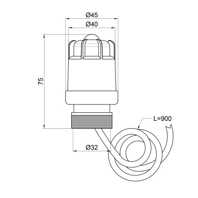 Сервопривод SD Plus M30x1,5 SD347