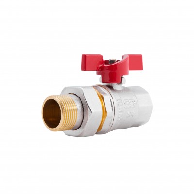 Кран шаровой "Американка" SD Plus прямой 3/4" ВН SD220W20 Кран шаровой "Американка" SD Plus прямой 3/4" ВН SD220W20