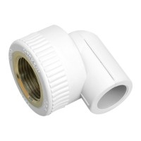 Уголок PPR Blue Ocean (белый) 32х1", 90° ВР Уголок PPR Blue Ocean (белый) 32х1", 90° ВР